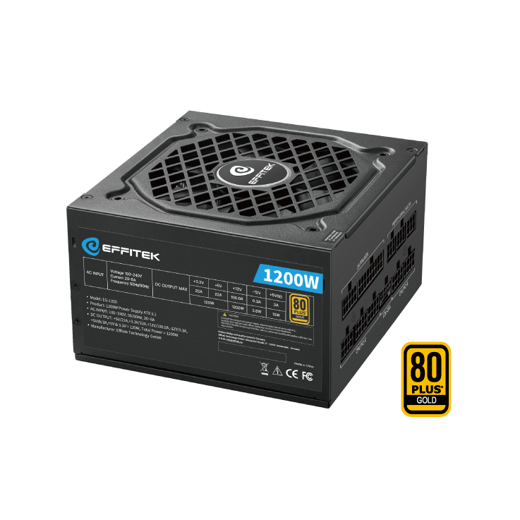 1200W 80PLUS Gold ATX3.1,PCI 5.1