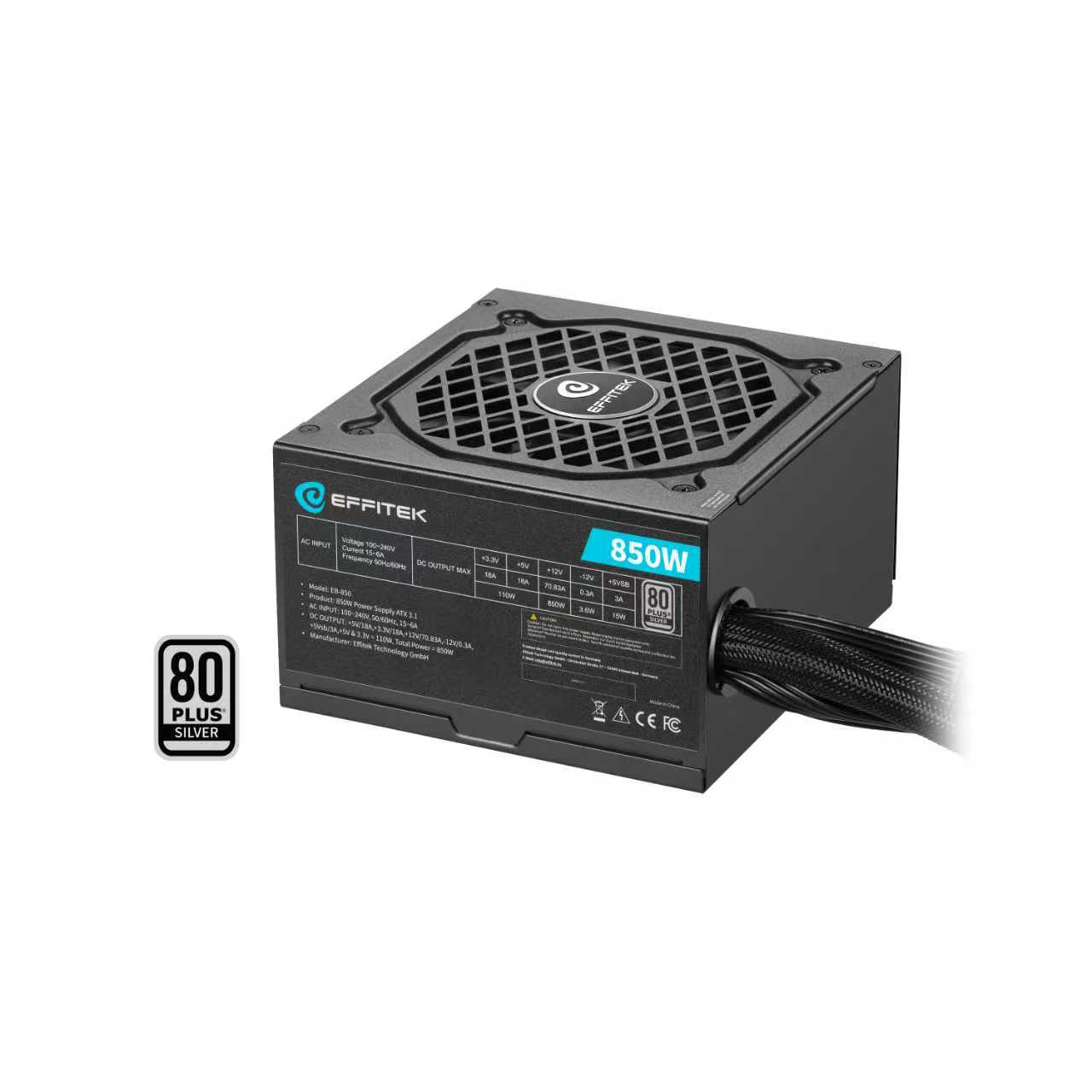 850W Power Supply ATX 3.1